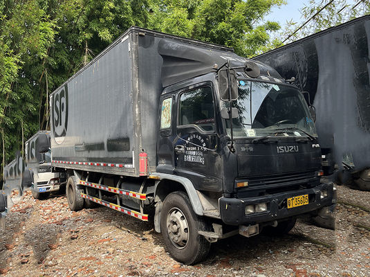 qualidade  Japan ISUZU LHD Used Cargo Truck Manual 2nd Hand Cargo Van 4x2 Drive fábrica