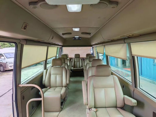 23 Assentos Autobus de montanha-russa usado com caixa de transmissão manual de janela de vedação