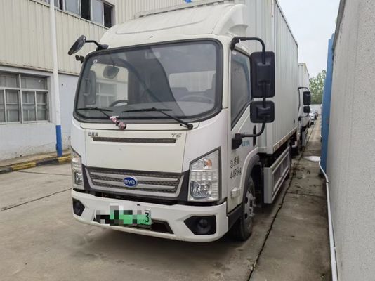 Caminhão de carga usado de fila única BYD T5A4.5T4.03 Meter Caminhão leve de caixa elétrica pura