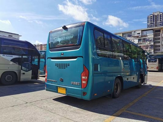 Agosto de 2019 Autobus de luxo de segunda mão de 19 assentos certificado ISO