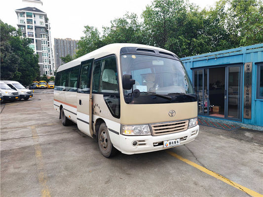 Toyota Diesel de segunda mão ônibus de luxo de 23 lugares série de montanha-russa