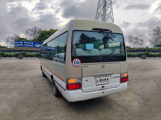 Toyota Diesel de segunda mão ônibus de luxo de 23 lugares série de montanha-russa