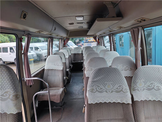 Toyota Diesel de segunda mão ônibus de luxo de 23 lugares série de montanha-russa