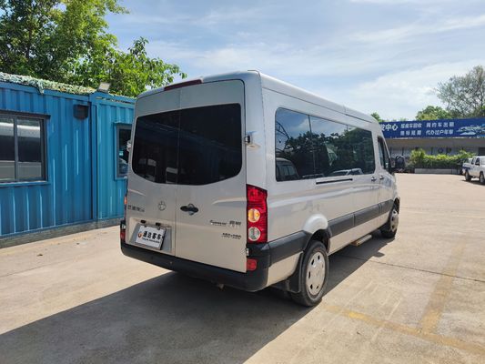 JAC Minibus usado de 14 lugares Van de passageiros usado com Euro 6 padrão de emissões e 3570mm base de roda