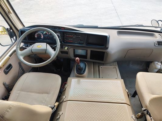 Carrinha diesel usada de 23 lugares, Toyota minibus de segunda mão.
