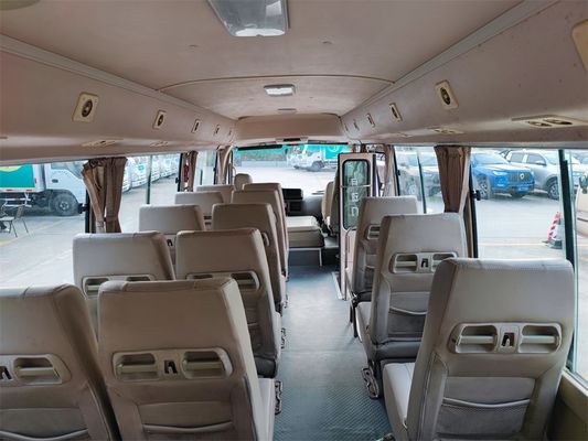 Carrinha diesel usada de 23 lugares, Toyota minibus de segunda mão.
