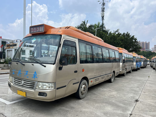 Golden Dragon 8m Elétrico Utilizado Ônibus Urbano 25 Assentos Para Transporte Público