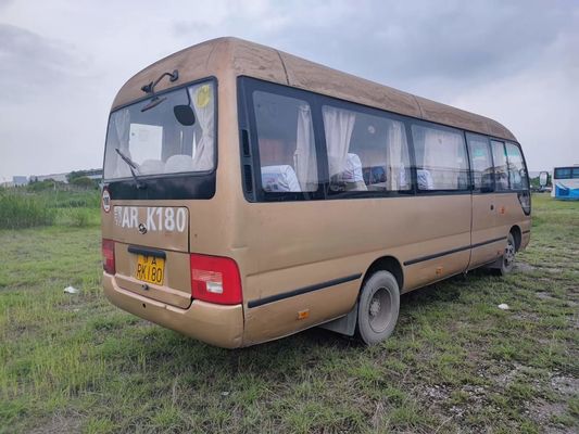 King Long Usado 23 Assentos Autobus Confiável de segunda mão Modelo de montanha-russa Direção à esquerda
