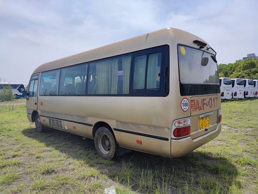 Ônibus de viagem Golden Dragon de segunda mão 22 lugares Ônibus pré-propriedade com ar condicionado