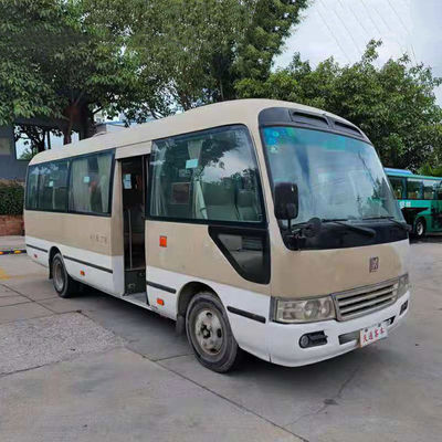 27 lugares JMC Mini Coach usado LHD Usado ônibus de transporte com combustível diesel
