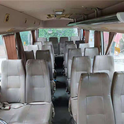 27 lugares JMC Mini Coach usado LHD Usado ônibus de transporte com combustível diesel