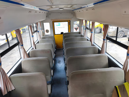 Diesel de segunda mão escola Van 36 lugares ônibus usados posição de direção LHD