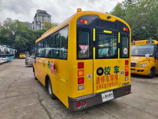 Diesel de segunda mão escola Van 36 lugares Usados Yutong ônibus LHD posição de direção