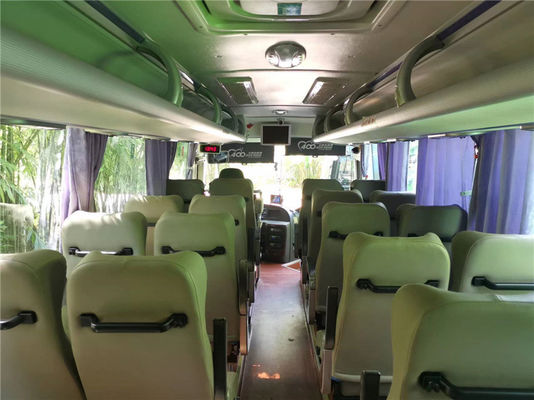Autocarros usados 32 lugares Yutong motor diesel, manual Autocarros usados de turismo