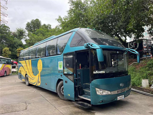 Euro 4 Usado Higer Ônibus 51 Assentos Viagens Ônibus de segunda mão Com transmissão manual