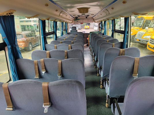 Diesel Euro 4 Autobus escolar aposentado Dongfeng 56 lugares Autobus escolar amarelo