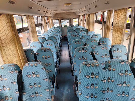 Shangrao Autobuses escolares usados 51 lugares Diesel combustível Old School Bus