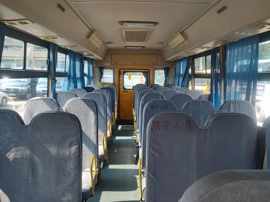 Autobuses escolares usados ShenLong 36 lugares LHD Posição de direção Diesel Tipo de combustível