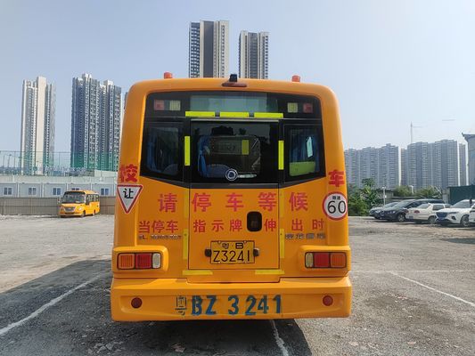Autobuses escolares usados ShenLong 36 lugares LHD Posição de direção Diesel Tipo de combustível