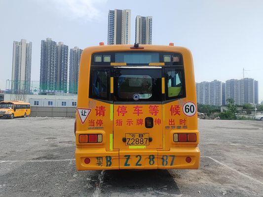 ShenLong 31 assentos autocarro escolar reformado LHD autocarro escolar de segunda mão para venda