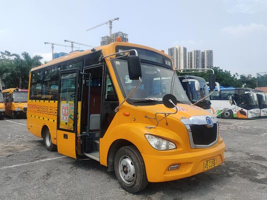 ShenLong 31 assentos autocarro escolar reformado LHD autocarro escolar de segunda mão para venda