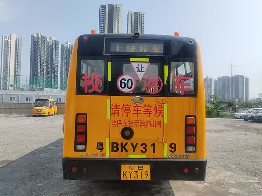 Shangrao 51 assentos Old School Bus 80km/h Velocidade máxima Euro 4 Padrão de emissões