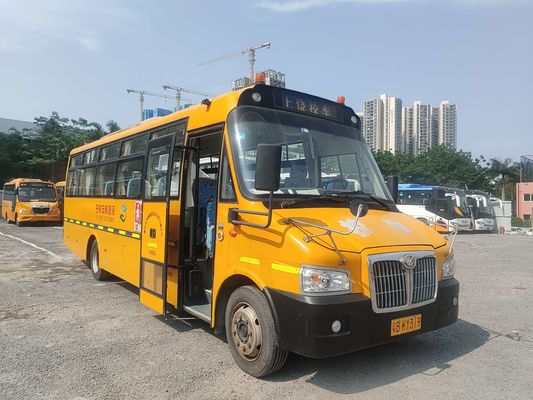Shangrao 51 assentos Old School Bus 80km/h Velocidade máxima Euro 4 Padrão de emissões