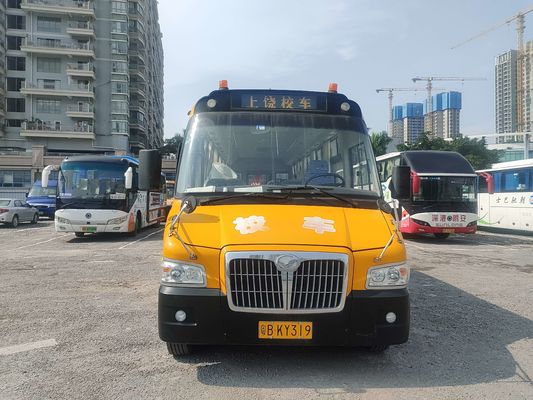 Shangrao 51 assentos Old School Bus 80km/h Velocidade máxima Euro 4 Padrão de emissões
