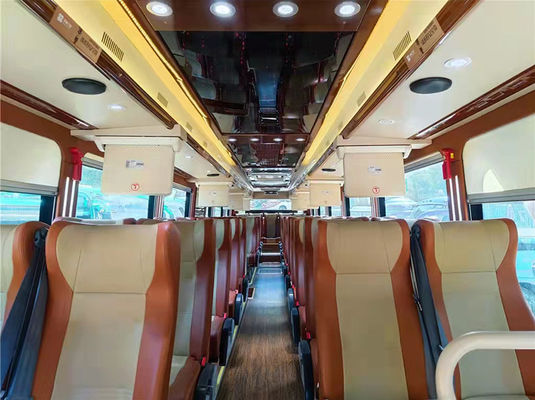 Autocarro de segunda mão Yutong 51 lugares, Euro 5 LHD Diesel Autocarro turístico usado