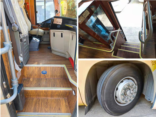 Autocarro de segunda mão Yutong 51 lugares, Euro 5 LHD Diesel Autocarro turístico usado