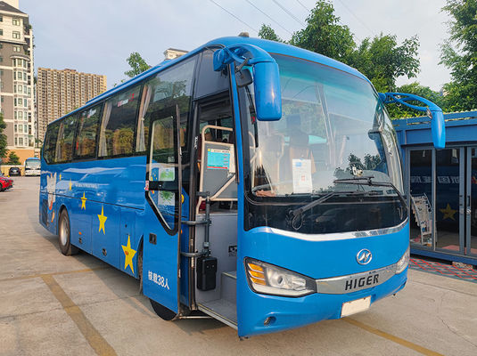 Euro 5 LHD Autocarros e autocarros de segunda mão HIGER Ônibus diesel usado 38 lugares