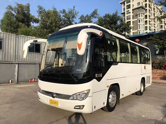Ônibus de passageiros usados de Yutong 33 lugares com transmissão manual