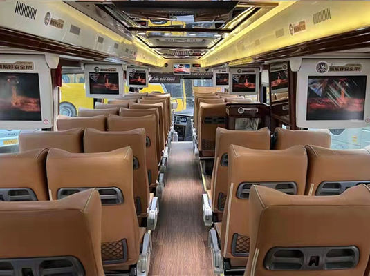2017 Yutong 46 lugares Usados Luxury Coaches Euro 5 Direção esquerda Diesel