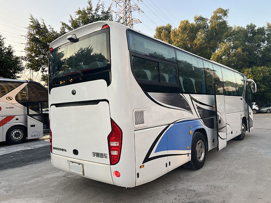 Autocarro de passageiros manual usado 47 lugares autocarro interurbano de segunda mão grande