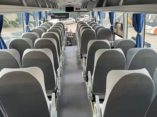 Autocarro de passageiros manual usado 47 lugares autocarro interurbano de segunda mão grande