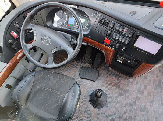 Luxo rosa usados Yutong ônibus Euro 5 LHD usados ônibus diesel Shuttle para venda