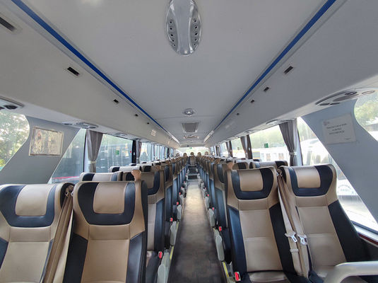 Luxo rosa usados Yutong ônibus Euro 5 LHD usados ônibus diesel Shuttle para venda