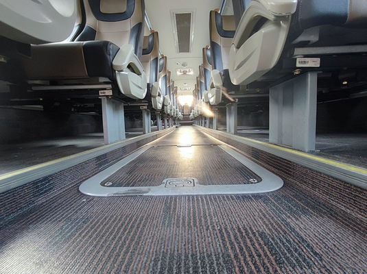 Luxo rosa usados Yutong ônibus Euro 5 LHD usados ônibus diesel Shuttle para venda