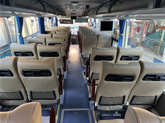 Transmissão manual Autocarros pré-propriedade 47 lugares Euro 4 LHD Autobus turístico de segunda mão