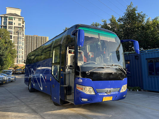 Yutong Blue Used Coaster Bus 51 assentos Euro 4 Standard de emissões