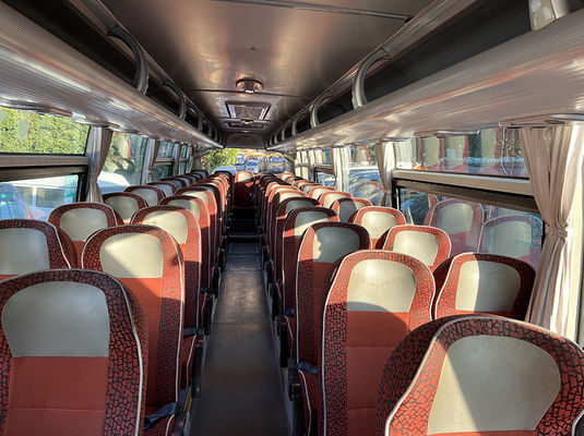 Yutong Blue Used Coaster Bus 51 assentos Euro 4 Standard de emissões