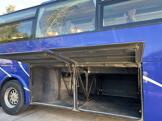 Yutong Blue Used Coaster Bus 51 assentos Euro 4 Standard de emissões