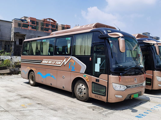 Autocarro elétrico usado de 34 lugares 260KW com boa condição / curto alcance de condução