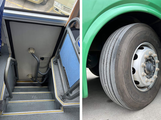 Autobus elétrico usado LHD 200kw Potência 48 lugares Autobus turístico de segunda mão