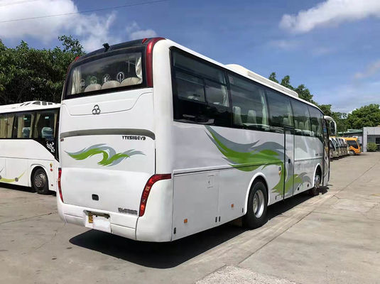 Autocarros elétricos de passageiros usados de 46 lugares Autocarros interurbanos de médio porte usados