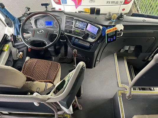 48 lugares Higer Autocarro usado Diesel LHD Autocarro de segunda mão médio Intercity