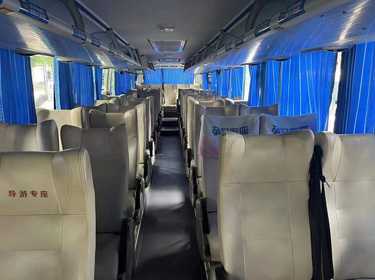 48 lugares Higer Autocarro usado Diesel LHD Autocarro de segunda mão médio Intercity