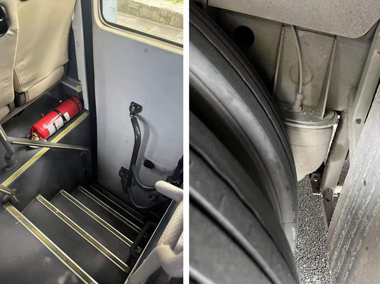 48 lugares Higer Autocarro usado Diesel LHD Autocarro de segunda mão médio Intercity