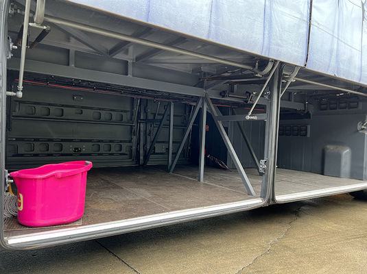 Autocarros manual usados a diesel, autocarro de 50 lugares de segunda mão certificado ISO