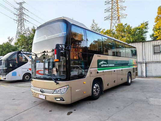 Autocarro Euro 5 de segunda mão a GNC 51 lugares Yutong Autocarro particular grande usado